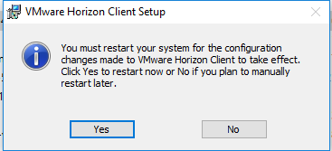 Screen Prompt - Restart System